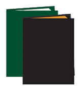 Book Side-Open Single Certificate Folders